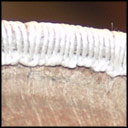 Detail of sewn headband